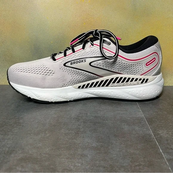 Brooks Ariel GTS 23 Women's Gray/Black/Pink Running Shoes Size 10B - Picture 12 of 16